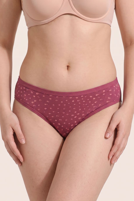 Zivame Low Rise Full Coverage Bikini Panty (Pack of 3) - Multicolor — image 13